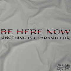 Be Here Now Thin Red Line T-Shirt