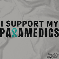 I Support My Paramedics - PTSD Awareness T-Shirt