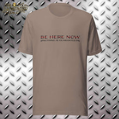 Be Here Now Thin Red Line T-Shirt